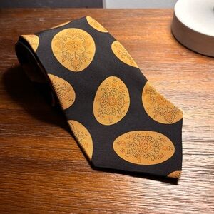 Gian Marco Venturi Silk Neck Tie Made In Italy